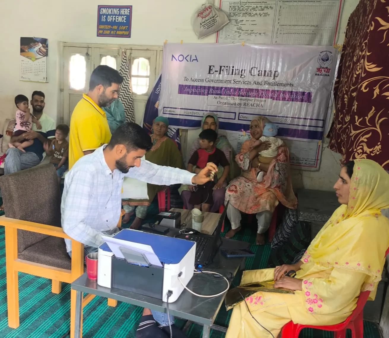 E-Filing Camp for Aadhaar Enrolment & Updation Services