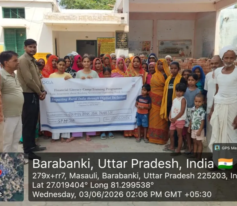 An awareness camp on provide Information to community member on banking services