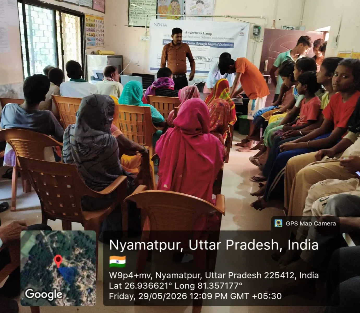 An Awareness camp on Social Protection Schemes