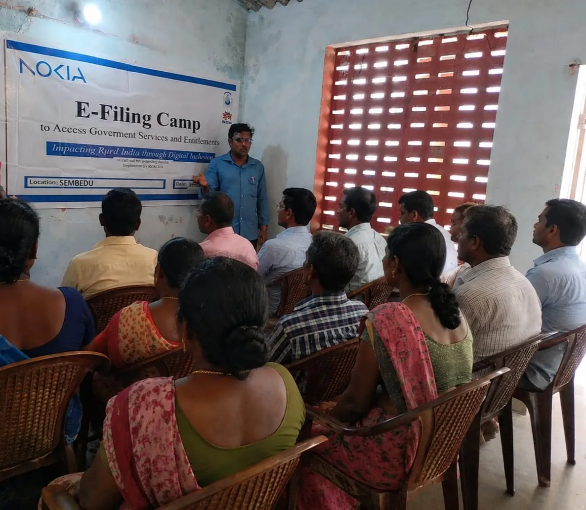 E-Filing Camp in Sembedu Panchayat