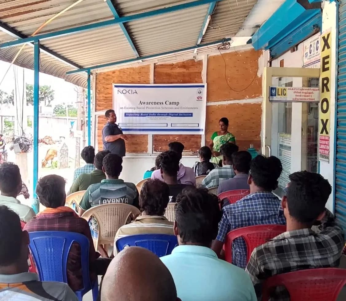 Social Protection Schemes Awareness Camp in Sunnambukulam
