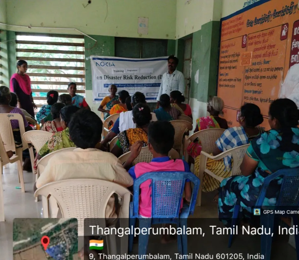 Disaster Risk Reduction (DRR) Awareness Programme at Thangalperumbalam